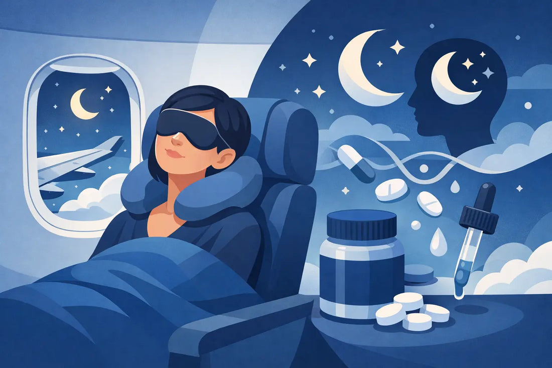 Does Melatonin Help You Sleep on a Plane?