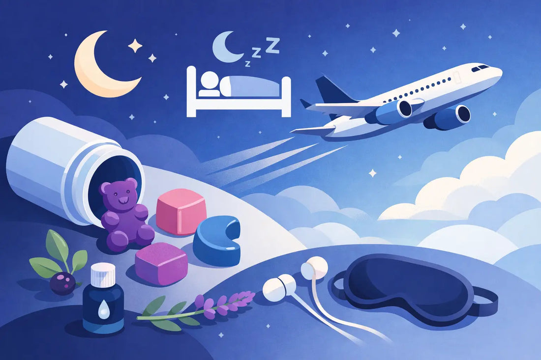 Sleep Gummy Ingredients for Better Flights