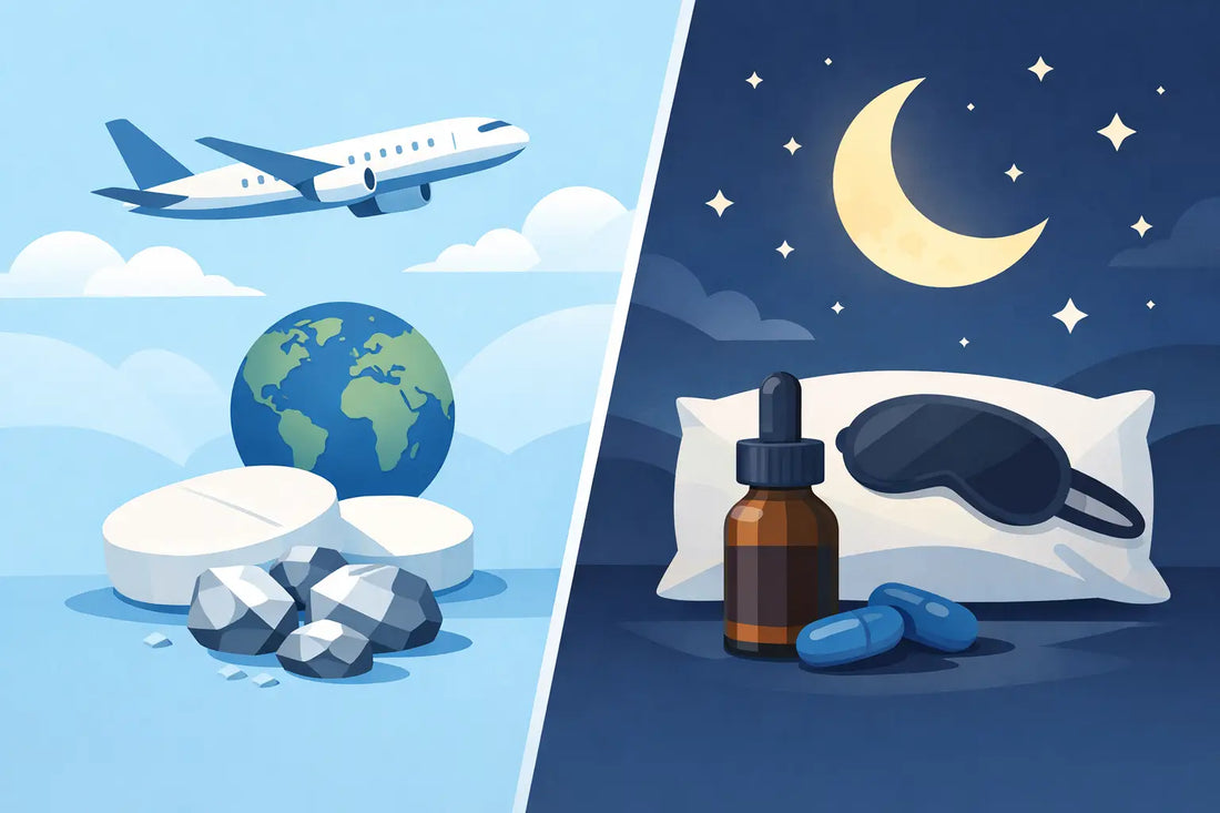 Magnesium Versus Melatonin for Long-Haul Flights