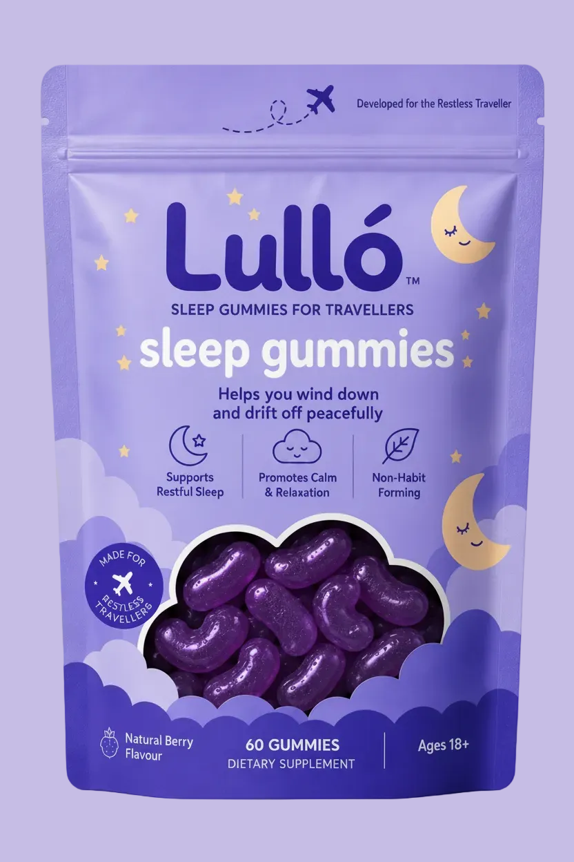 Lulló Travel Sleep Gummies — 60pcs